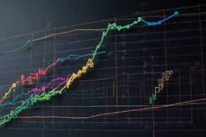 growth chart showing business growing